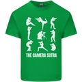 Camera Sutra Funny Photography Photographer Mens Cotton T-Shirt Tee Top Irish Green