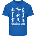 Camera Sutra Funny Photography Photographer Mens Cotton T-Shirt Tee Top Royal Blue