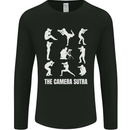Camera Sutra Funny Photography Photographer Mens Long Sleeve T-Shirt Black