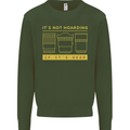 Camera Sutra Funny Photography Photographer Mens Sweatshirt Jumper Forest Green