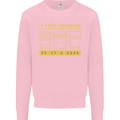 Camera Sutra Funny Photography Photographer Mens Sweatshirt Jumper Light Pink