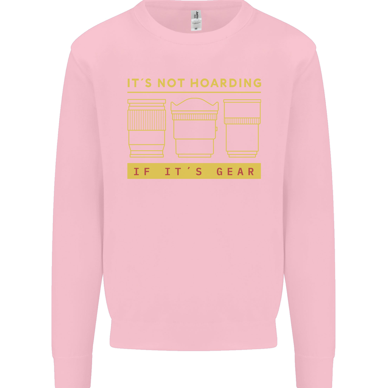 Camera Sutra Funny Photography Photographer Mens Sweatshirt Jumper Light Pink