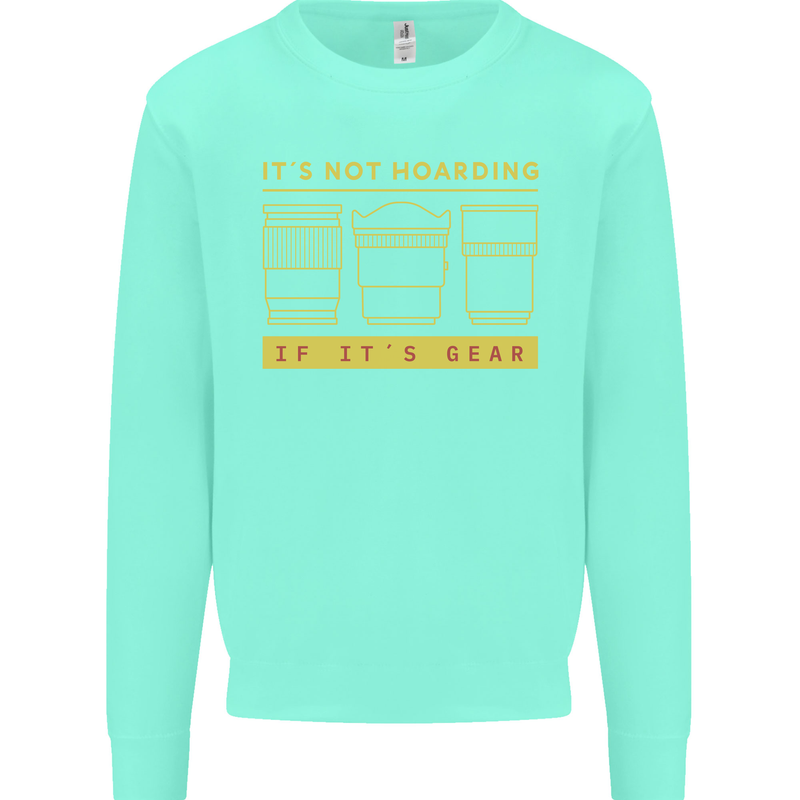 Camera Sutra Funny Photography Photographer Mens Sweatshirt Jumper Peppermint