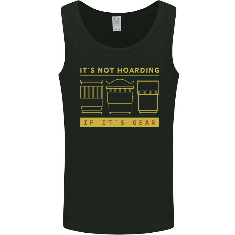 Camera Sutra Funny Photography Photographer Mens Vest Tank Top Black