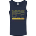 Camera Sutra Funny Photography Photographer Mens Vest Tank Top Navy Blue