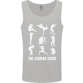 Camera Sutra Funny Photography Photographer Mens Vest Tank Top Sports Grey