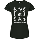 Camera Sutra Funny Photography Photographer Womens Petite Cut T-Shirt Black