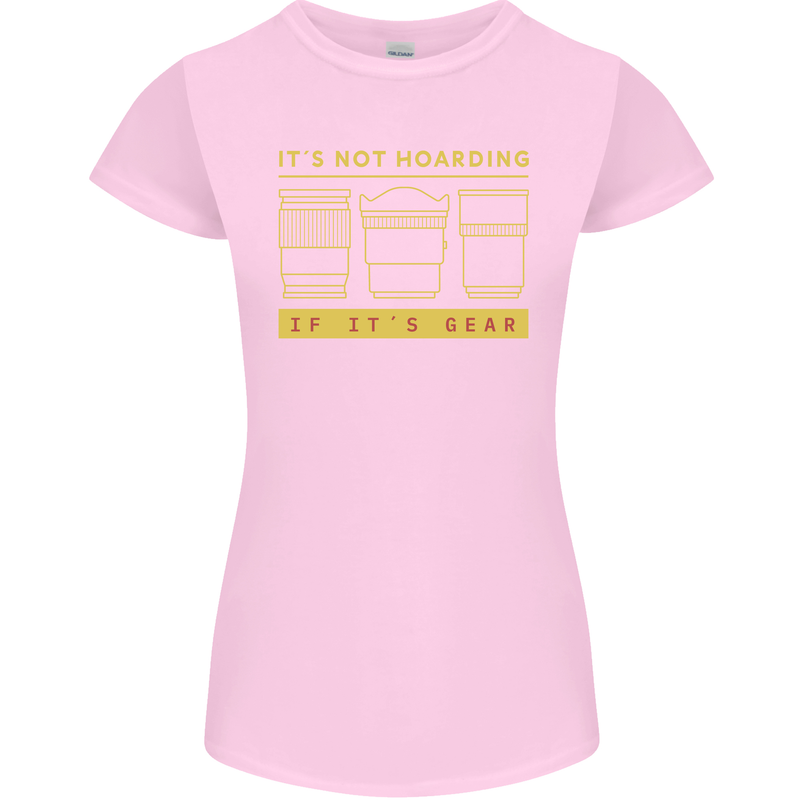 Camera Sutra Funny Photography Photographer Womens Petite Cut T-Shirt Light Pink