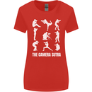 Camera Sutra Funny Photography Photographer Womens Wider Cut T-Shirt Red