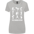 Camera Sutra Funny Photography Photographer Womens Wider Cut T-Shirt Sports Grey
