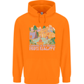 Camping is My Escape From Reality Caravan Childrens Kids Hoodie Orange