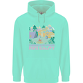 Camping is My Escape From Reality Caravan Childrens Kids Hoodie Peppermint