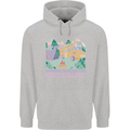 Camping is My Escape From Reality Caravan Childrens Kids Hoodie Sports Grey