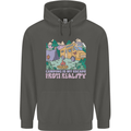 Camping is My Escape From Reality Caravan Childrens Kids Hoodie Storm Grey