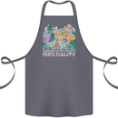 Camping is My Escape From Reality Caravan Cotton Apron 100% Organic Steel