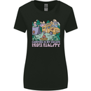 Camping is My Escape From Reality Caravan Womens Wider Cut T-Shirt Black
