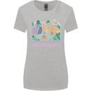 Camping is My Escape From Reality Caravan Womens Wider Cut T-Shirt Sports Grey