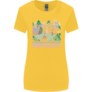 Camping is My Escape From Reality Caravan Womens Wider Cut T-Shirt Yellow