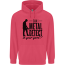 Can I Metal Detect Funny Detector Detecting Childrens Kids Hoodie Heliconia