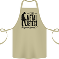 Can I Metal Detect Funny Detector Detecting Cotton Apron 100% Organic Khaki