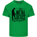 Can I Metal Detect Funny Detector Detecting Kids T-Shirt Childrens Irish Green