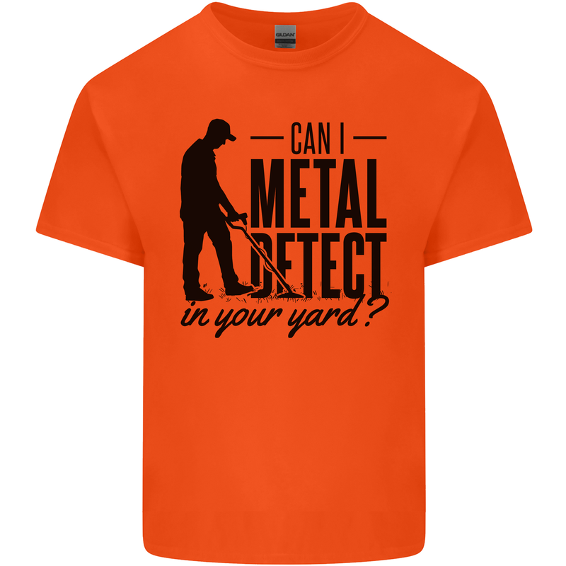 Can I Metal Detect Funny Detector Detecting Kids T-Shirt Childrens Orange