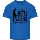 Can I Metal Detect Funny Detector Detecting Kids T-Shirt Childrens Royal Blue