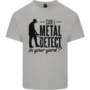 Can I Metal Detect Funny Detector Detecting Kids T-Shirt Childrens Sports Grey