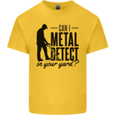 Can I Metal Detect Funny Detector Detecting Kids T-Shirt Childrens Yellow