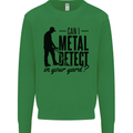 Can I Metal Detect Funny Detector Detecting Mens Sweatshirt Jumper Irish Green