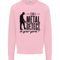 Can I Metal Detect Funny Detector Detecting Mens Sweatshirt Jumper Light Pink