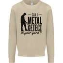 Can I Metal Detect Funny Detector Detecting Mens Sweatshirt Jumper Sand