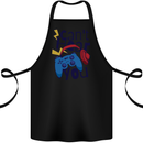 Can't Hear You Gamer Video Games Joypad Cotton Apron 100% Organic Black