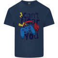 Can't Hear You Gamer Video Games Joypad Mens Cotton T-Shirt Tee Top Navy Blue