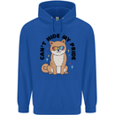Cant Hide My Pride Funny Gay Pride Dog LGBT Mens 80% Cotton Hoodie Royal Blue
