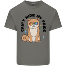 Cant Hide My Pride Funny Gay Pride Dog LGBT Mens Cotton T-Shirt Tee Top Charcoal