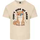 Cant Hide My Pride Funny Gay Pride Dog LGBT Mens Cotton T-Shirt Tee Top Natural