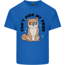 Cant Hide My Pride Funny Gay Pride Dog LGBT Mens Cotton T-Shirt Tee Top Royal Blue