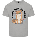 Cant Hide My Pride Funny Gay Pride Dog LGBT Mens Cotton T-Shirt Tee Top Sports Grey