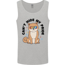 Cant Hide My Pride Funny Gay Pride Dog LGBT Mens Vest Tank Top Sports Grey