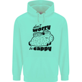 Cappybara Dont Worry Be Cappy Childrens Kids Hoodie Peppermint