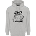 Cappybara Dont Worry Be Cappy Childrens Kids Hoodie Sports Grey