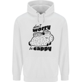 Cappybara Dont Worry Be Cappy Childrens Kids Hoodie White
