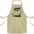 Cappybara Dont Worry Be Cappy Cotton Apron 100% Organic Khaki
