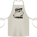 Cappybara Dont Worry Be Cappy Cotton Apron 100% Organic Natural