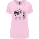 Car Engine Blueprints Petrolhead Womens Wider Cut T-Shirt Light Pink