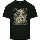 Cash Rules Everything Baby Money Hustle Kids T-Shirt Childrens Black