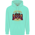 Cat Cult Evil Feline Devil Worship Satanic Childrens Kids Hoodie Peppermint