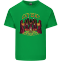Cat Cult Evil Feline Devil Worship Satanic Kids T-Shirt Childrens Irish Green