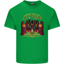 Cat Cult Evil Feline Devil Worship Satanic Kids T-Shirt Childrens Irish Green